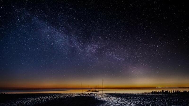 Starry night on Mandø. Lars Roed.