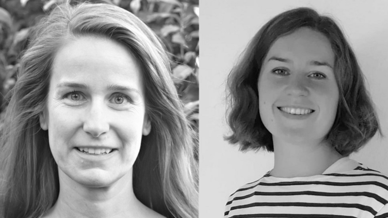Kristine Meise (left) and Marine Perrin (right). Private.