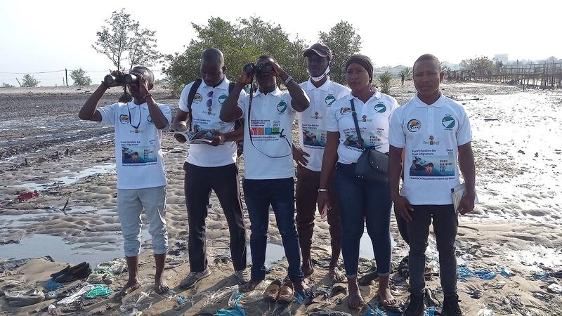 World Migratory Bird Day event. Guinée Ecologie.