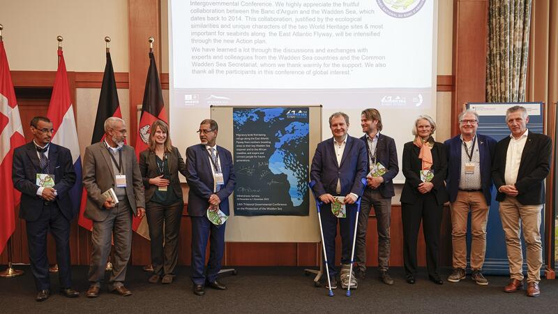 New WSFI signatories. Andreas Klesse/BMUV.