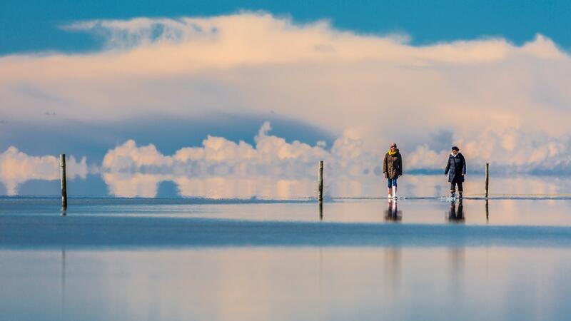 Mudflat and sky. Martin Stock/LKN.SH.