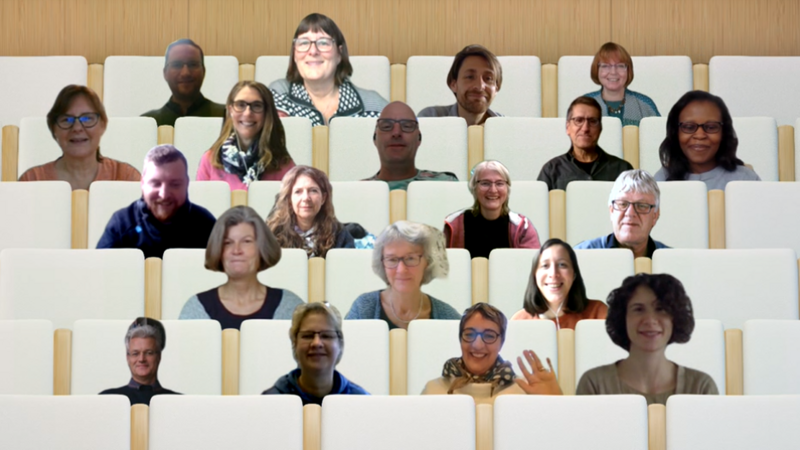 Online plenary of Prowad Link partner meeting. Microsoft Teams/CWSS.